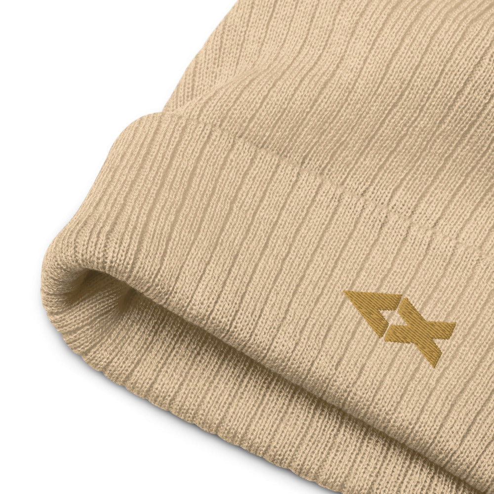 Ribbed Knit Beanie