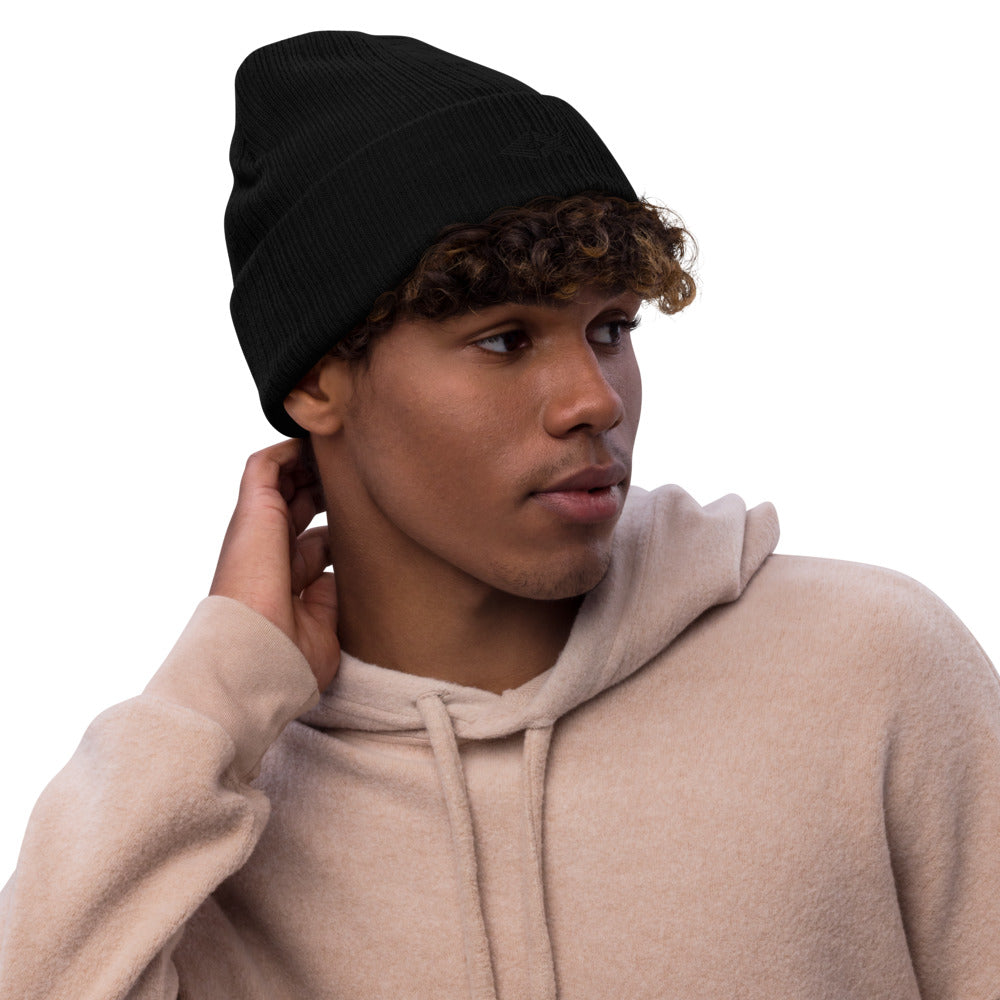Ribbed Knit Beanie