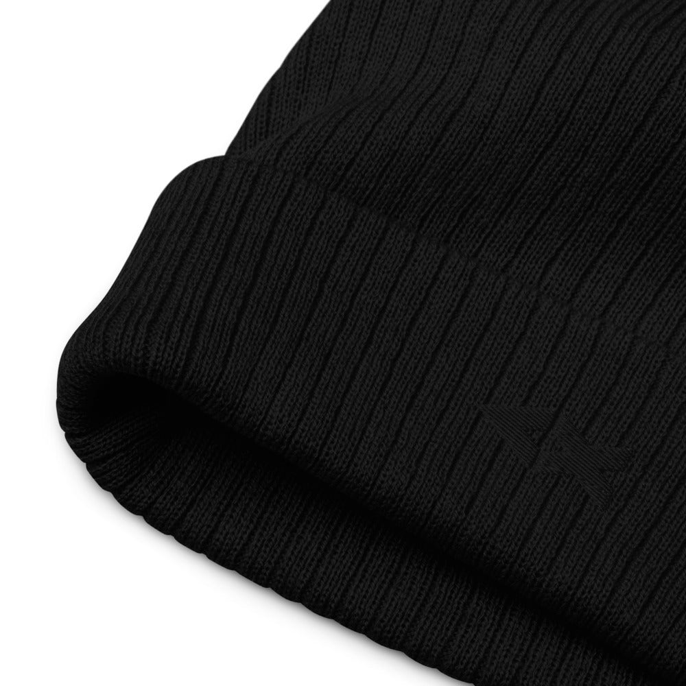 Ribbed Knit Beanie