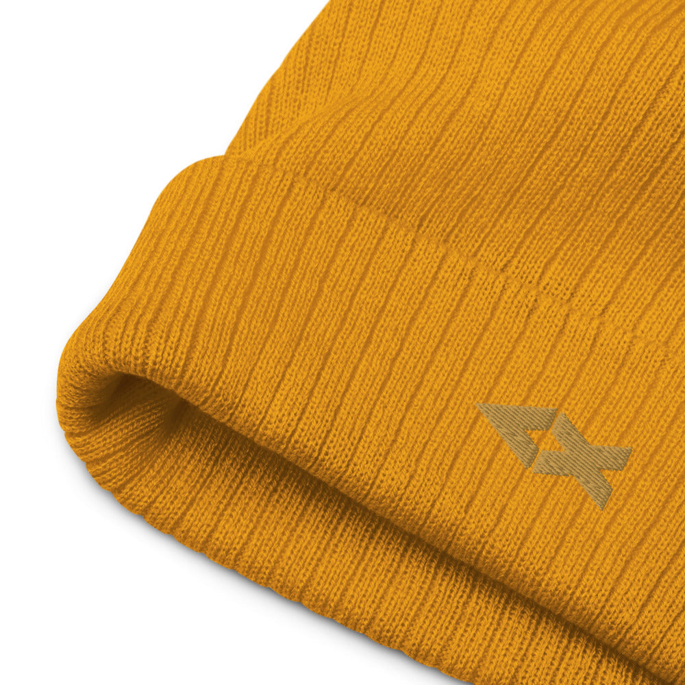 Ribbed Knit Beanie