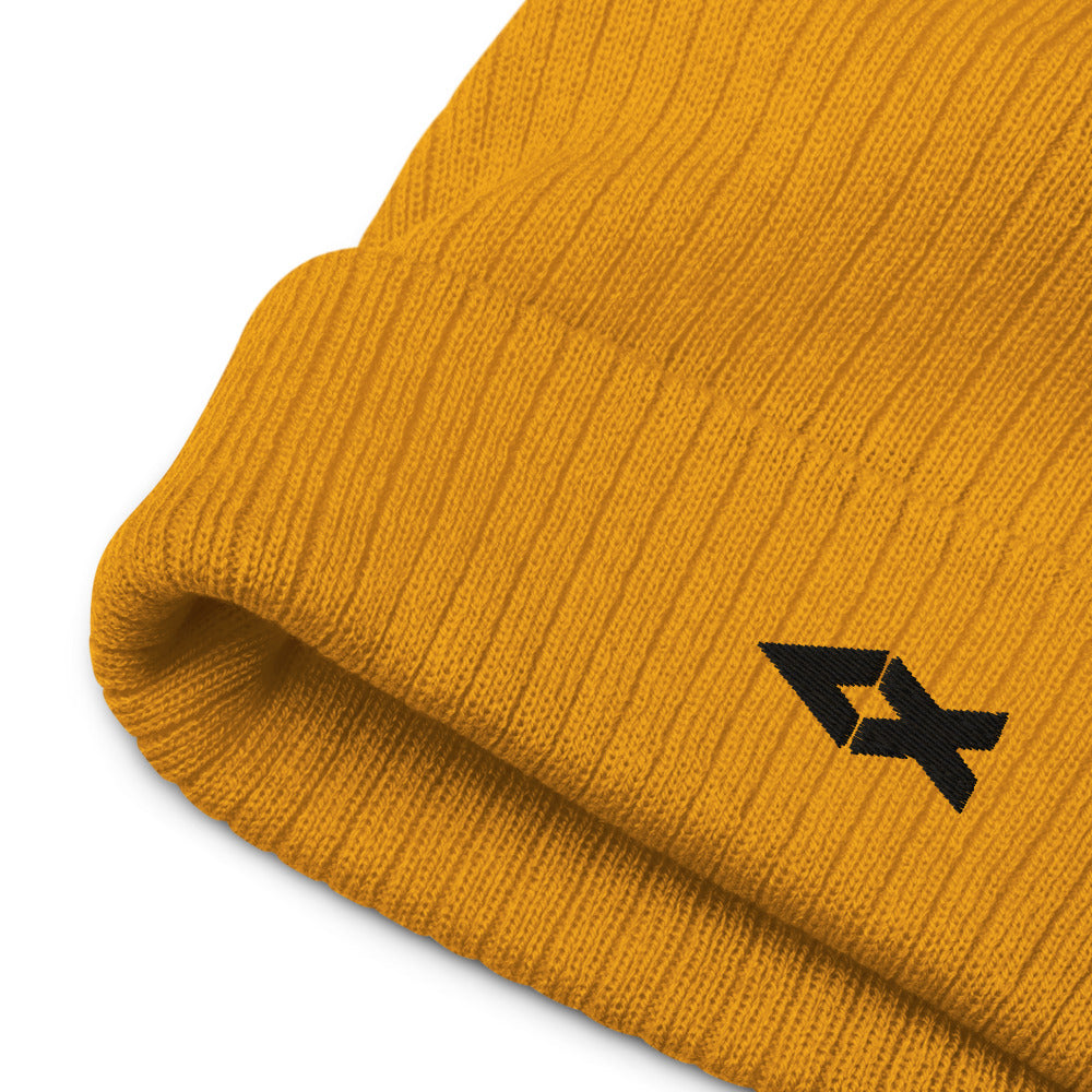 Ribbed Knit Beanie