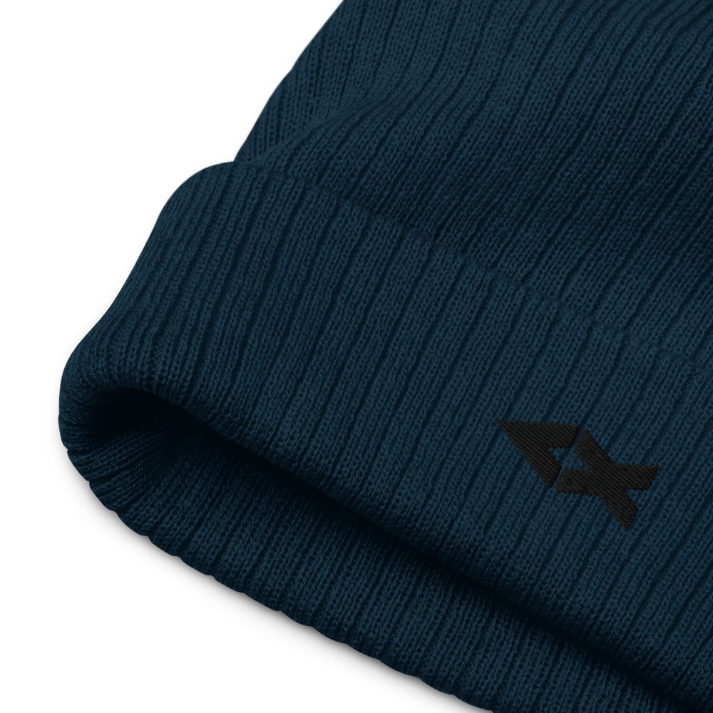 Ribbed Knit Beanie