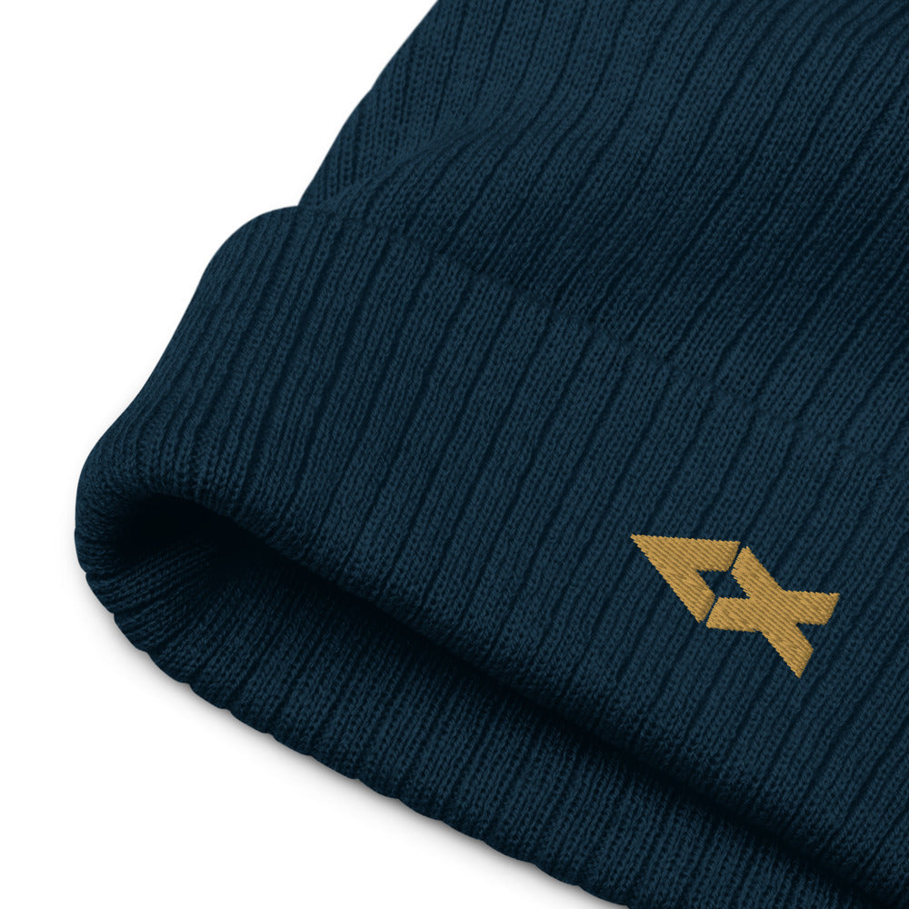 Ribbed Knit Beanie
