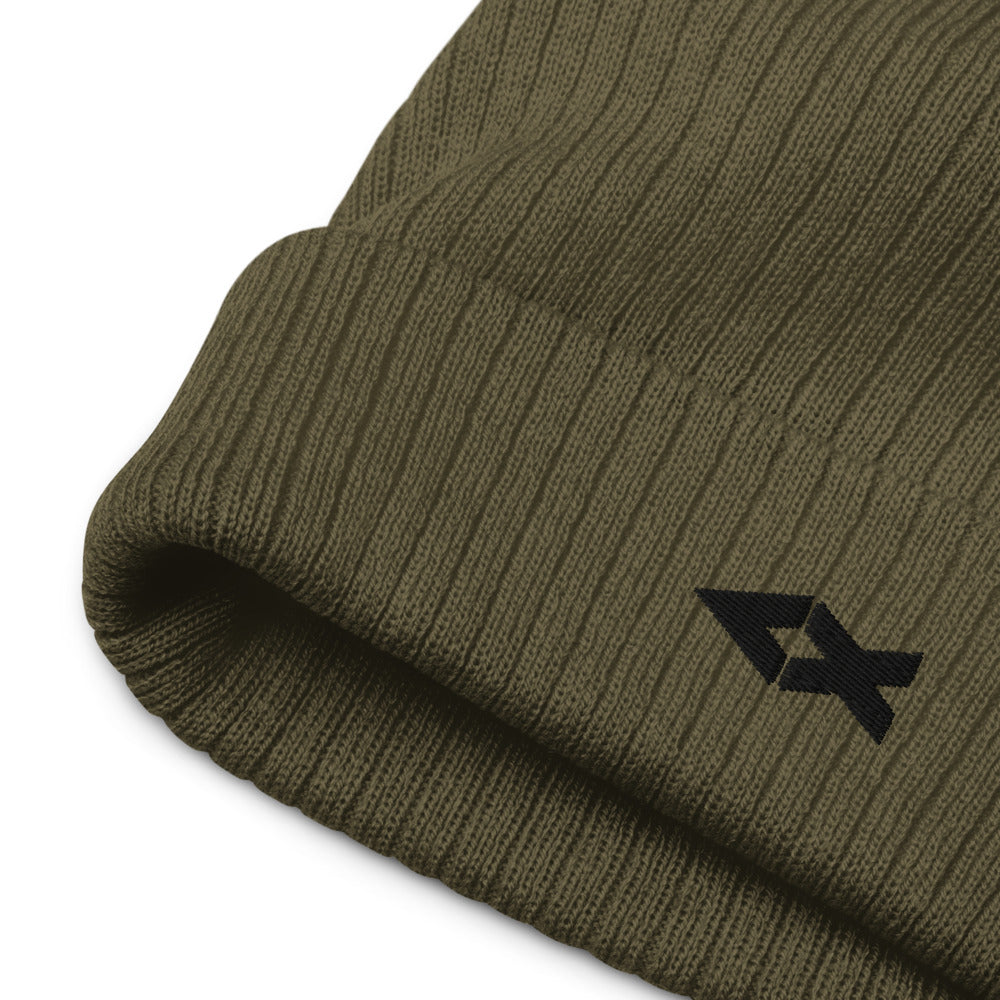 Ribbed Knit Beanie