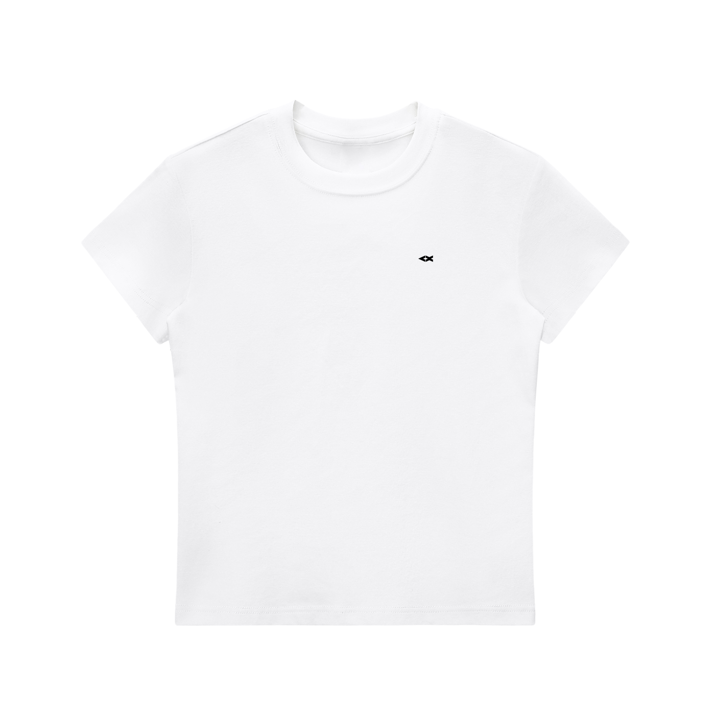 Essential Bodycon Crewneck T-Shirt
