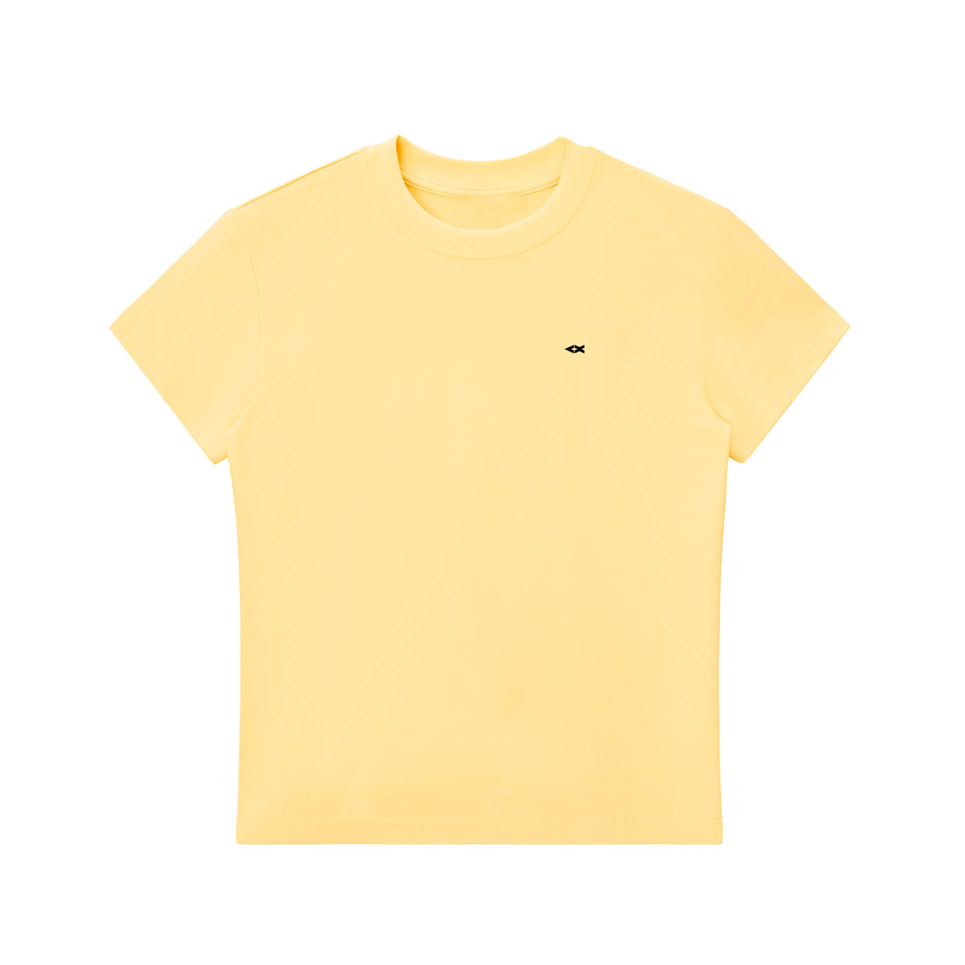 Essential Bodycon Crewneck T-Shirt