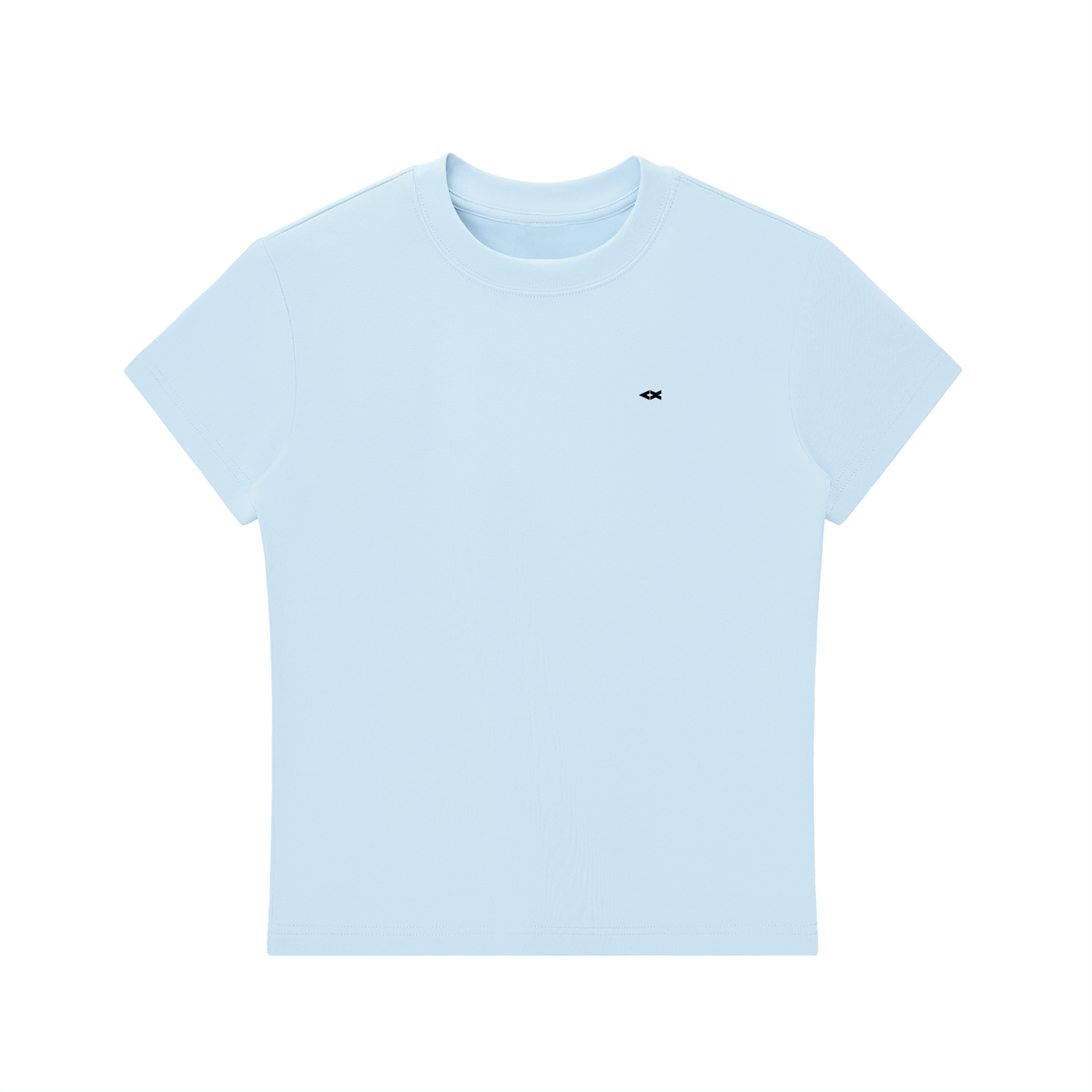Essential Bodycon Crewneck T-Shirt