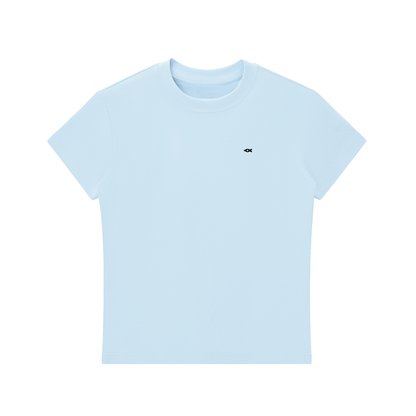 Essential Bodycon Crewneck T-Shirt