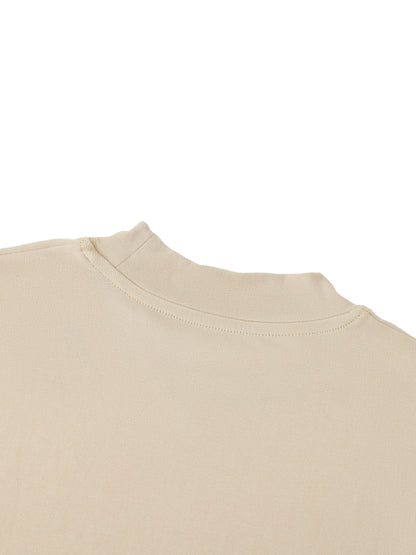Essential Mock Neck Long Sleeve T-Shirt
