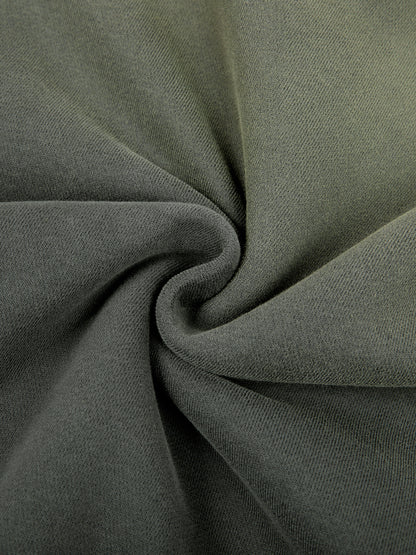 Frayed Sunfade Boxy Fleece Hoodie