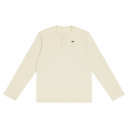 Long Sleeve Henley T-Shirt