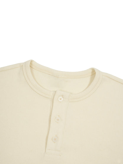 Long Sleeve Henley T-Shirt