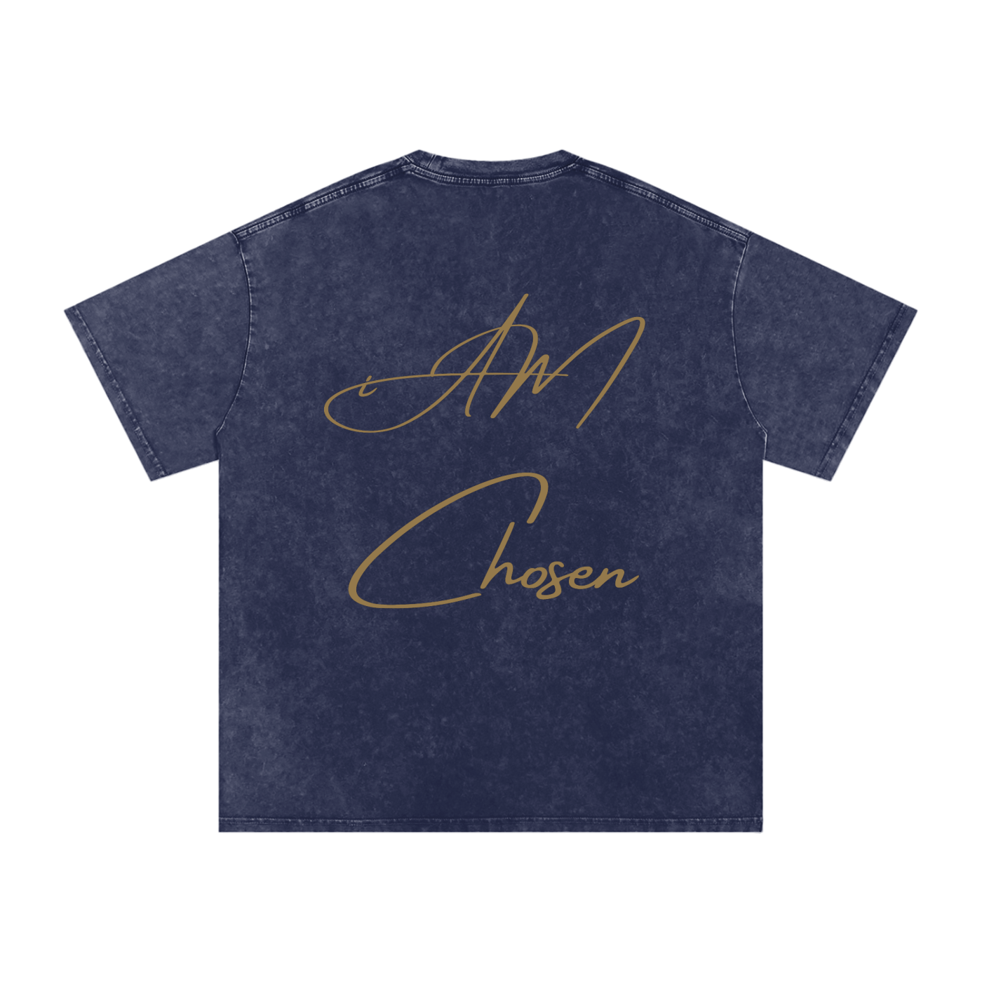 "iAM Chosen" Snow Washed Oversized Cotton T-Shirt