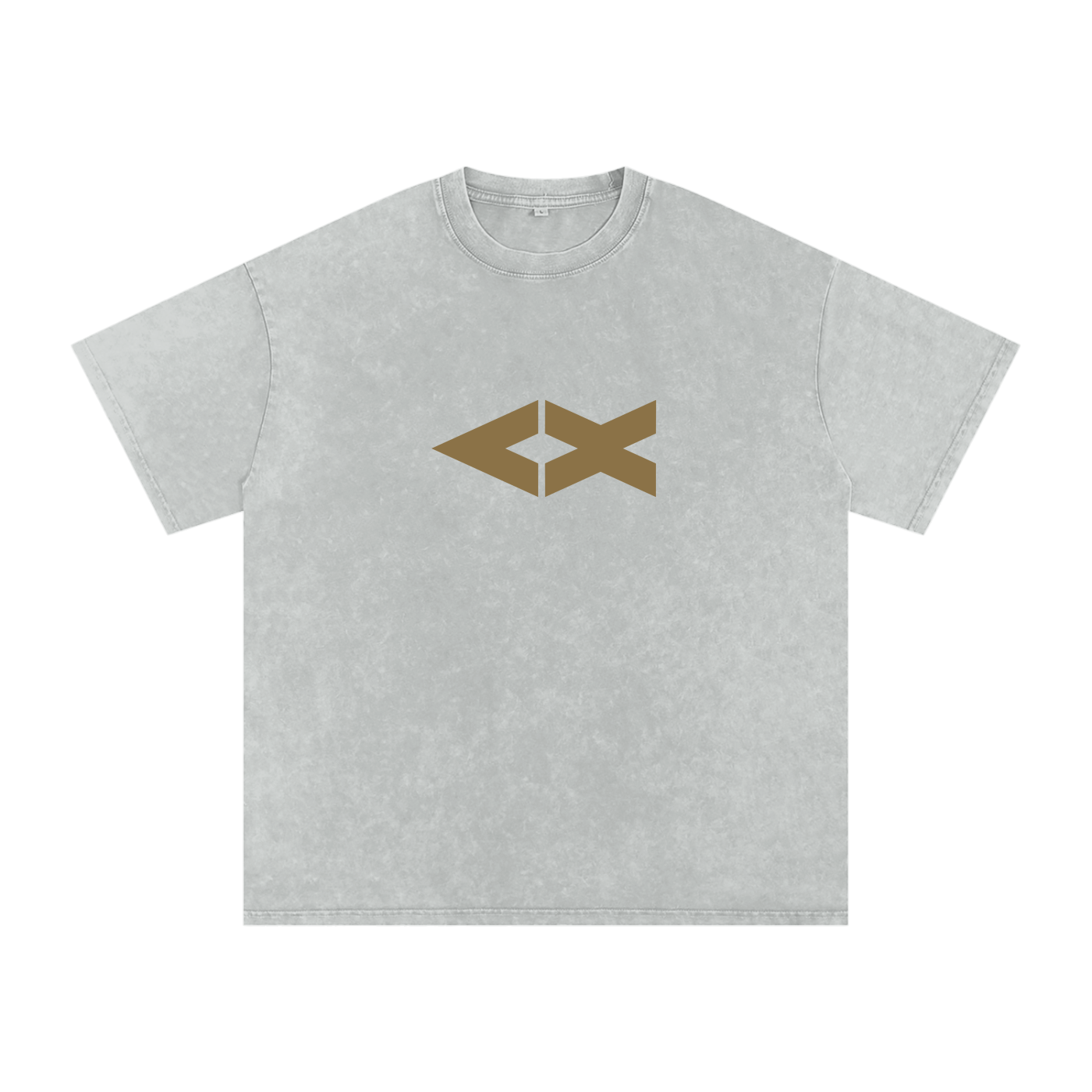 "iAM Loved" Snow Washed Oversized Cotton T-Shirt