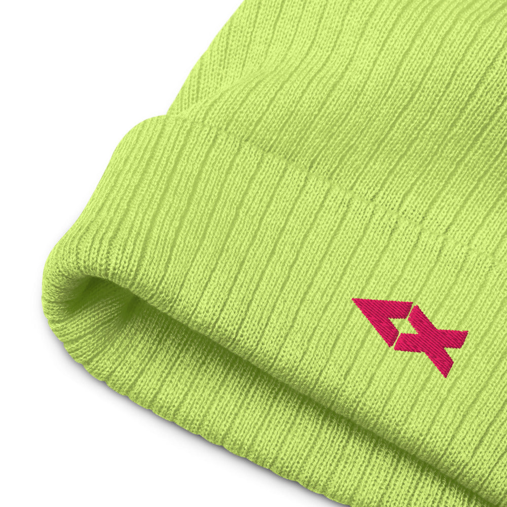Ribbed Knit Beanie