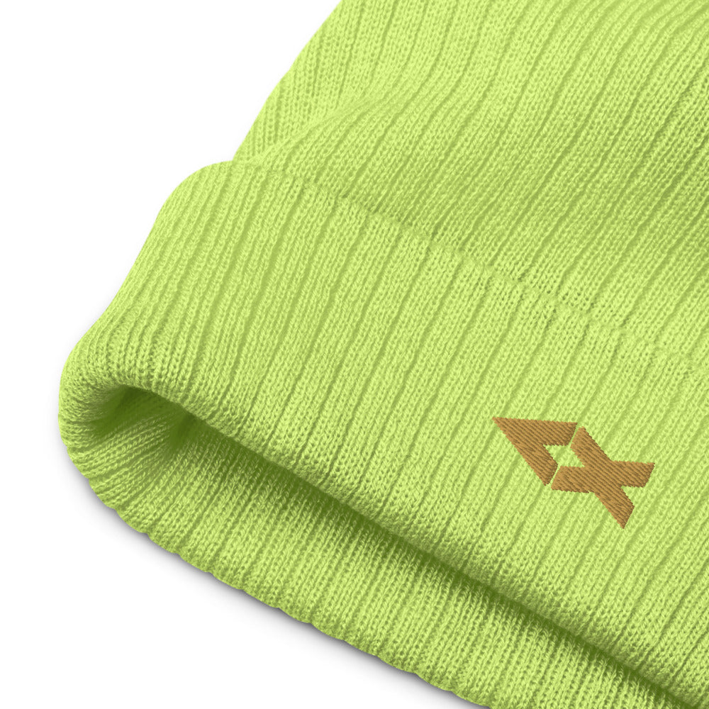 Ribbed Knit Beanie